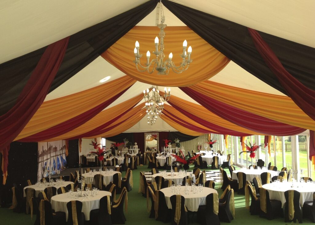 Wedding draping ideas from falcon events