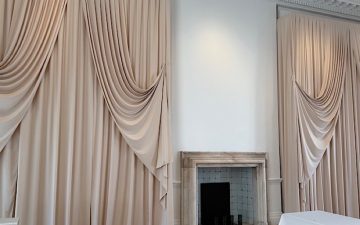 Dusk Wall drapes for weddings product launch {{brizy_dc_image_alt imageSrc=